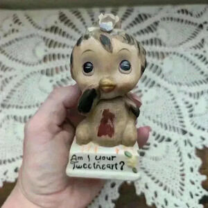 Vintage bird figurine am I  your tweetheart